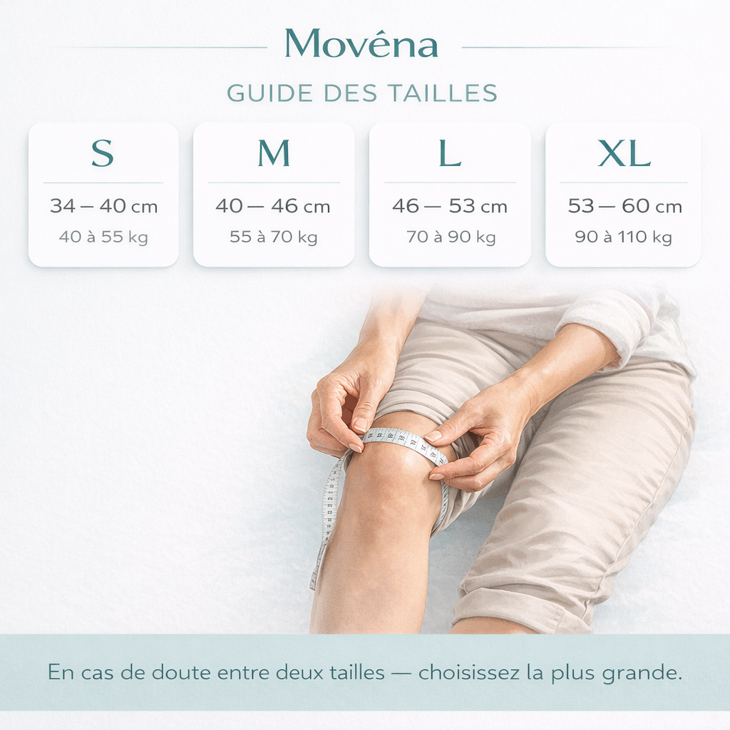 Movéna - Genouillère de Soutien en Bambou