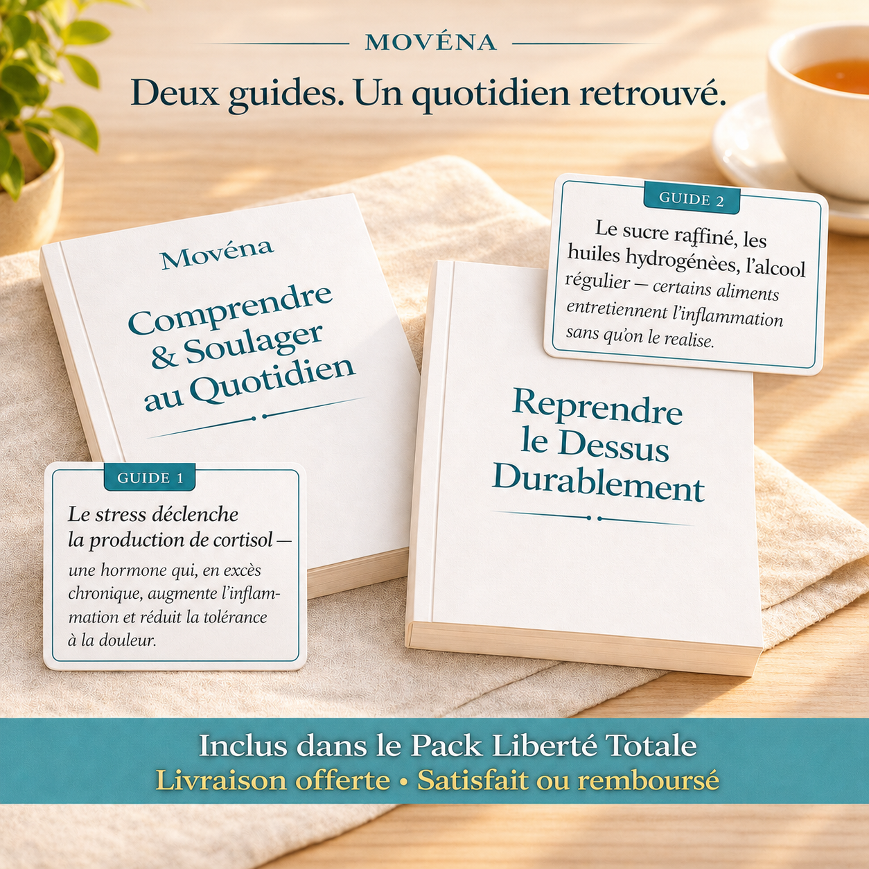 Movéna - Genouillère de Soutien en Bambou